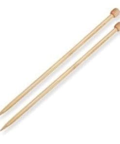 2 Wooden Knitting Needles - 15mm