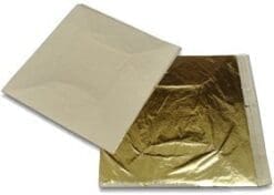 Imitation Gold(100) Imitation Silver(100) Genuine Copper(100) Total EN: 300 Leaf Sheets 14 X 14 Cm