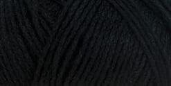 Bulk Buy: Red Heart Luster Sheen Yarn (3-Pack) Black E794-2