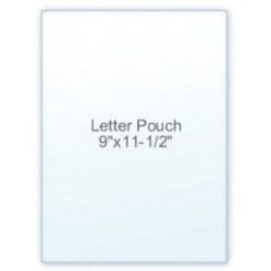 3 Mil Clear Letter Size Thermal Laminating Pouches (Pack of 5) - 9 X 11.5 - Qty 100 Per Box - Hot Glossy Thermal Lamination Sheet Laminator Pockets - 9x11.5 - (5 Pack) - 500 Sheets Total!