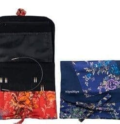 HiyaHiya Interchangeable 4-inch (10cm) Steel Knitting Needle Set; Small Tip Sizes (US 2-8) HISTINKIT4SM