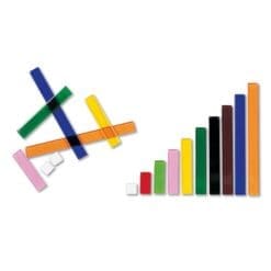 ETA hand2mind Plastic Cuisenaire Rods Classroom Basics Kit