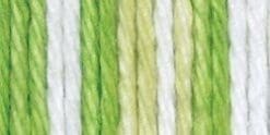 Bulk Buy: Lily Sugar'n Cream Yarn Stripes (6-Pack) Lime 102021-21712