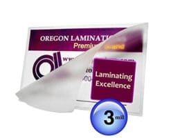 Hot 3 Mil Menu Laminating Pouches 12 x 18 [Pkg of 100] for 11 x 17 sheets