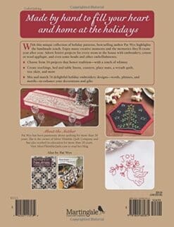 Handmade Christmas Cheer: Festive Holiday Projects to Embroider, Applique, and Quilt