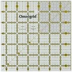 Omnigrid 6-1/2-Inch by 6-1/2-Inch Quilter's Square