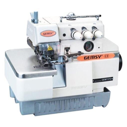 Gemsy 737 Super High 3 Thread Speed Industrial Serger / Overlock Machine With complete set