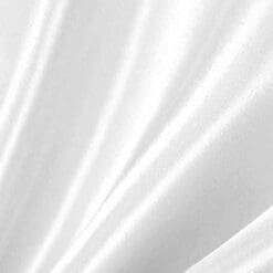 White Satin Fabric 60" Inch Wide - 20 Yards By Roll - For Weddings, Decor, Gowns, Sheets, Costumes, Dresses, Etc -Wholesale (F.b.)