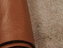 REED LEATHER HIDES - COW SKINS VARIOUS COLORS & SIZES (12 X 24 Inches 2 Square Foot, BROWN)