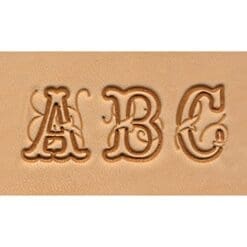 Tandy Leather Factory Alphabet Set Script, 3/4-Inch