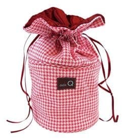 della Q Pippa Yarn Storage and Knitting Dispenser Bag (4.5" W x 5" H); 105 Madison 240-1-105
