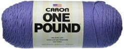 Caron One Pound Yarn, 16 Ounce, Lavender Blue, Single Ball