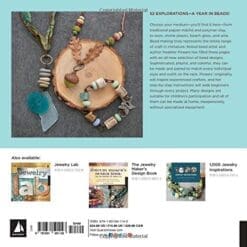 Bead-Making Lab: 52 explorations for crafting beads from polymer clay, plastic, paper, stone, wood, fiber, and wire