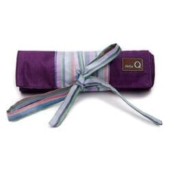 della Q Crochet Roll for Crochet Hooks (Sizes A to N); 018 Purple Stripes 168-2-018