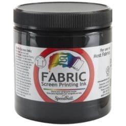 Speedball 8-Ounce Fabric Screen Printing Ink, Black (4560)