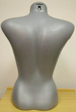 Female Torso Mannequin Form Display Bust Grey Color (#5010)