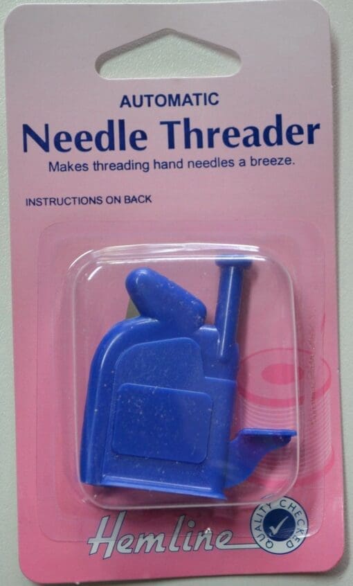 Hemline Automatic Needle Threader, Makes Threading Hand Needles A Breeze