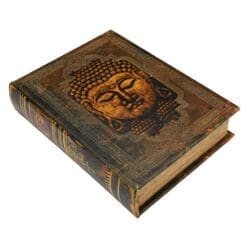 Zen Buddha Book Stash Box - Raw Accessories Bundle, 8 Pc. Smoking Bundle