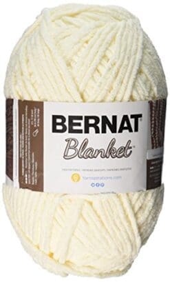 Bernat Blanket Yarn, 5.3 Ounce, Vintage White