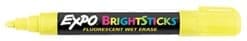 Sanford Wet Bright Sticks Wet-Erase Fluorescent Markers, Assorted Fluorescent Colors, 5-Pack (14075)
