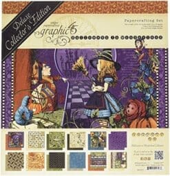 Graphic 45 4501377 Hallowe'en In Wonderland Deluxe Collector's Edition Arts and Crafts