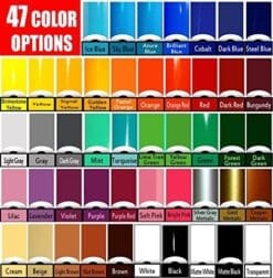 Vinyl Rolls (Oracal 651) Choose your colors 47 options (Cricut, Silhouette Cameo, Crafting Vinyl) (24 Rolls)