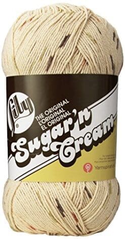 Lily Sugar 'N Cream Big Ball Ombre Yarn, 12 Ounce, Sonoma Print, Single Ball