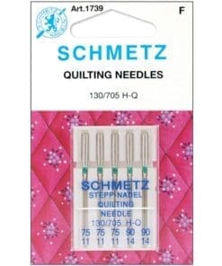 Schmetz Quilt Machine Needles 5pcs Sizes 75/11,90/14