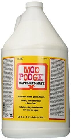 Mod Podge Waterbase Sealer, Glue and Finish (1-Gallon), CS11304 Matte Finish