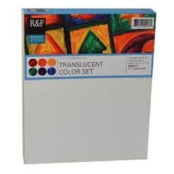R&F Handmade Paints Pigment Sticks, Translucent Colors, Set Of 6-Oil Based Pigment Sticks