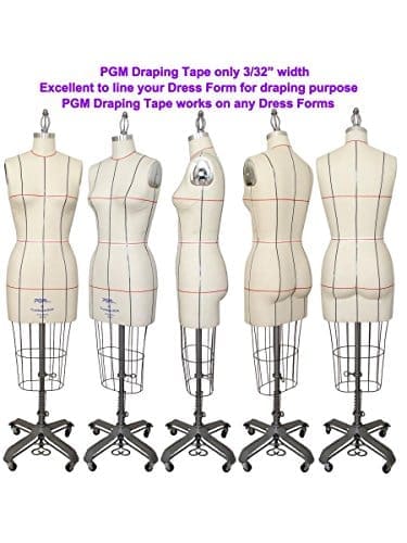 Draping Tapes For Pattern Making Fashion Design 5 Rolls