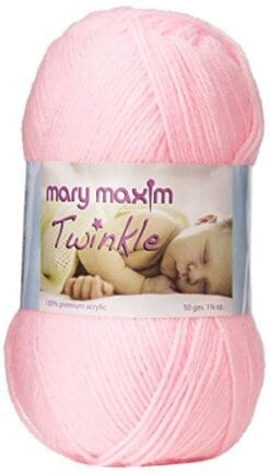 Mary Maxim Twinkle Yarn, Pink