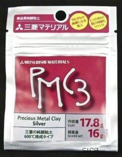 Silver Precious Metal Clay, 16 gms, PMC3