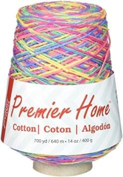 Premier Yarns 1032-01 Home Cotton Yarn - Multi Cone-Rainbow