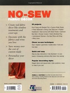 No-Sew Fabric Decor: Transform Your Home without Sewing a Stitch