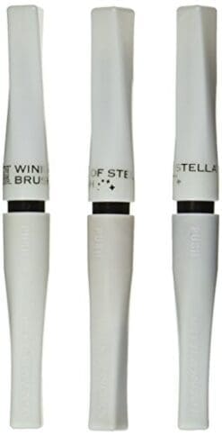 Zig Memory System Wink of Stella Brush Glitter Markers, Christmas Sparkle, Gold, Silver, Clear, 3-Pack