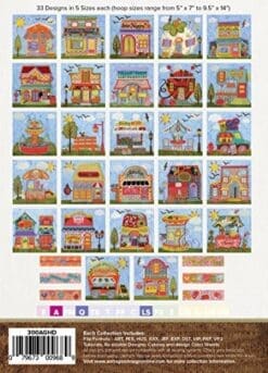 Anita Goodesign Embroidery Designs Shop Hop Quilt