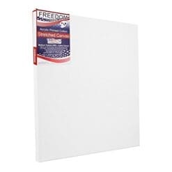 US Art Supply 20 X 20 inch Professional Quality Acid Free Stretched Canvas 6-Pack - 3/4 Profile 12 Ounce Primed Gesso - (1 Full Case of 6 Single Canvases)