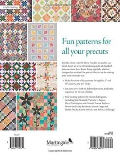 Perfect Quilts for Precut Fabrics: 64 Patterns for Fat Quarters, Charm Squares, Jelly Rolls, and Layer Cakes