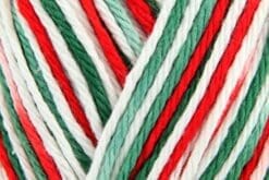 Bulk Buy: Lily Sugar'n Cream Yarn Ombres (6-Pack) Christmas Mistletoe 102002-138