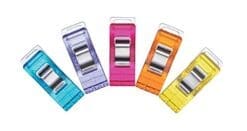 Clover 3185 10-Piece Wonder Clips, Assorted Colors - 3packs