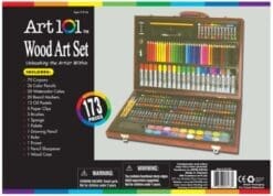 Art 101 173-Piece Wood Art Set