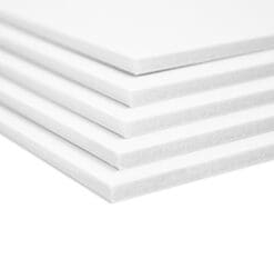 Mat Board Center, Pack of 25 11x14 1/8" White Foam Core Backing Boards