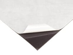 Flexible Magnet Sheet With Adhesive, 0.030" Thick, 12" Wide, 24" Length (1 sheet rolled inside tube)