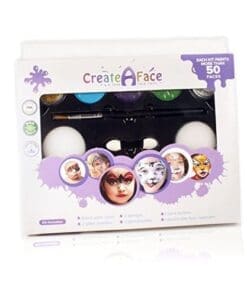 Face Painting Kit For Parties (Paints 50 - 80 Faces) Fda Compliant, Non-Toxic Paint - Vibrant Colors, Done-For-You Stencils, Shimmering Glitter Gels, Versatile Brushes, Sponges, Foam Applicator 8 Face Painting Kit For Parties (Paints 50 - 80 Faces) Fda Compliant, Non-Toxic Paint - Vibrant Colors, Done-For-You Stencils, Shimmering Glitter Gels, Versatile Brushes, Sponges, Foam Applicator