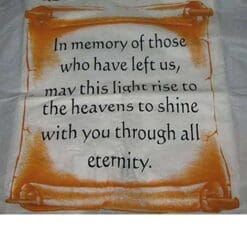 5 Each SKY Lantern -In Memory Of- US Seller -100% Biodegradable Fully Assembled