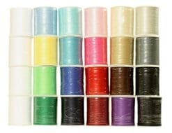 Polyester Sewing Thread 24 Spools Multi Colored 200 Yards