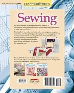 Sewing: A beginner's step-by-step guide to stitching by hand and machine (Craft Workbooks)