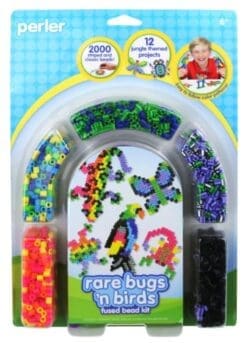 Perler Beads Fused Bead Kit, Rare Bugs n' Birds