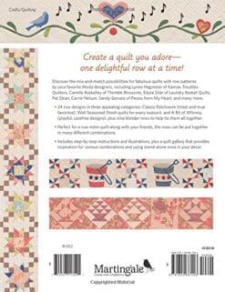 Moda All-stars All in a Row: 24 Row-by-row Quilt Designs